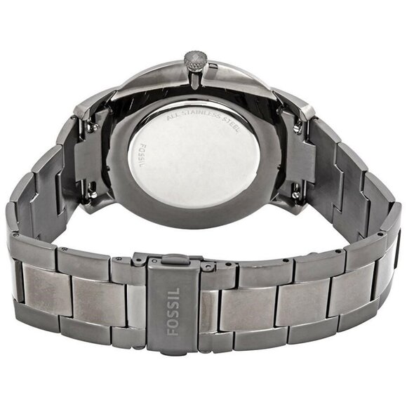 NWT Authentic Fossil The Minimalist 3H Grey Dial Two-tone Men's Watch - Picture 3 of 3